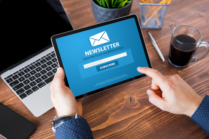 consumer newsletter signup