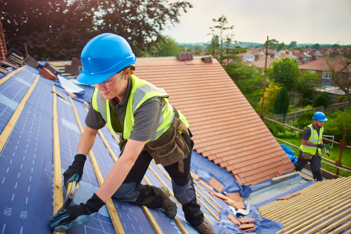 nailing the battens